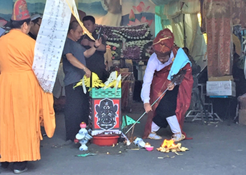 金甯生命禮儀打城、牽血車藏