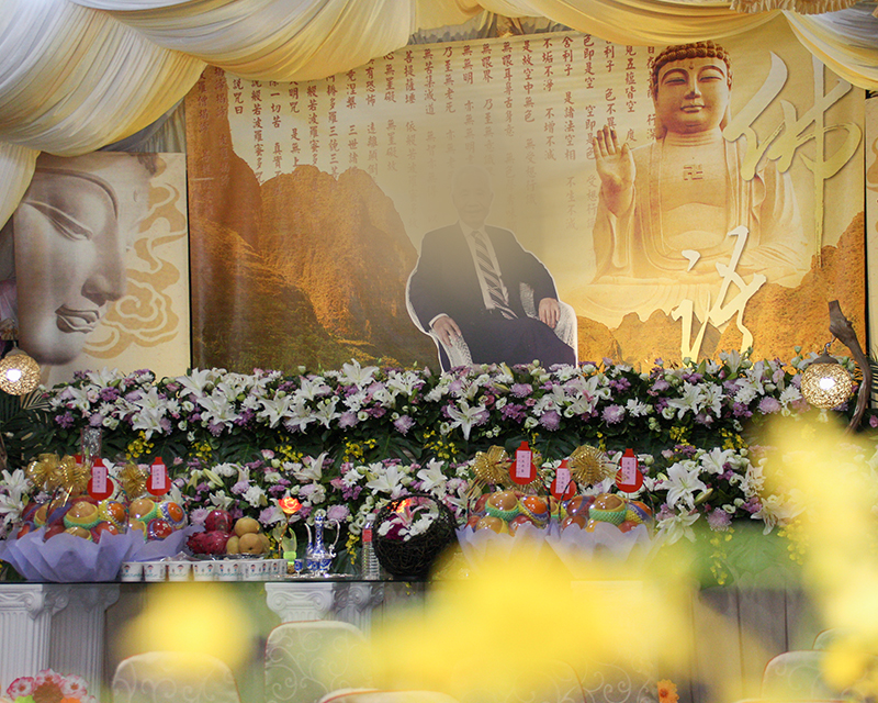 金甯生命禮儀告別式會場佈置